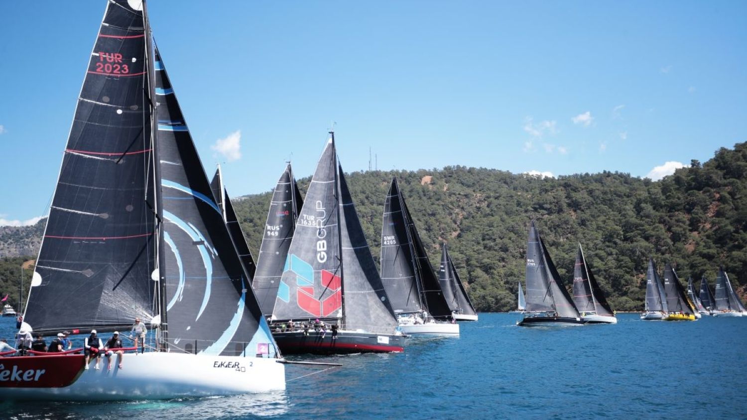 Старт гонки Gocek Youth & Sport CUP