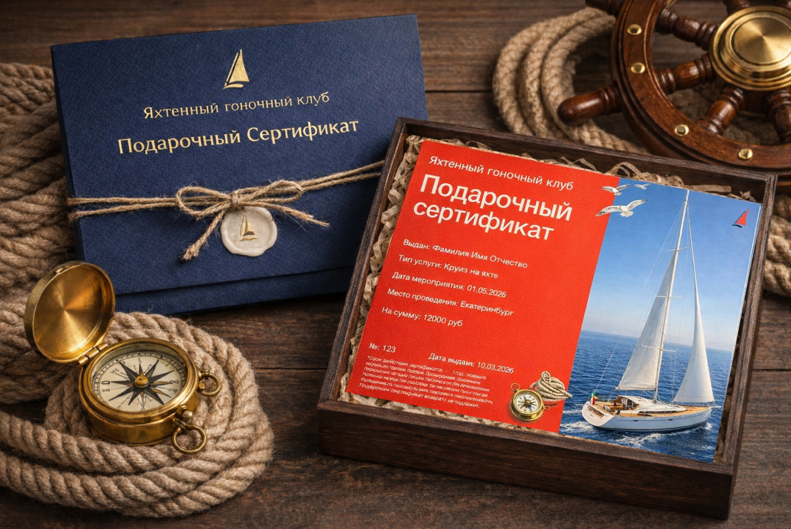 Подарочный набор Yacht Race Club