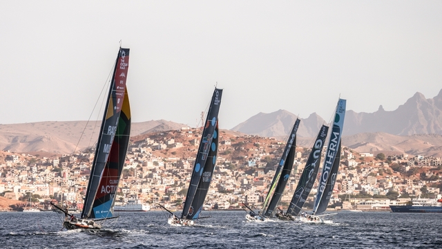 25 January 2023, Start of Leg 2 in Cabo Verde.